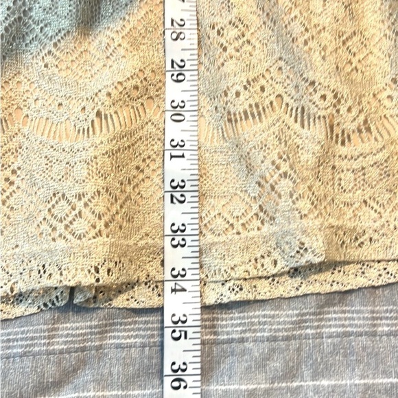 Lovely Day,(Made in USA),Lightweight Shimmering-Gold,Textured,Dress Up or Down,S - Picture 10 of 10